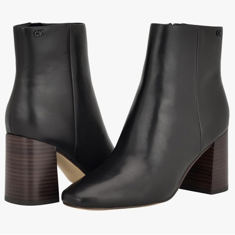 Calvin Klein Women's Black Ankle Boots